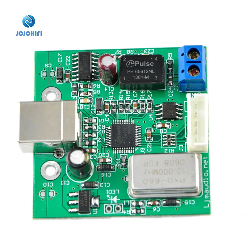 USB to SPDIF Coaxial I2S Processor TE7022 Chip Supports 24-bit 96K Sampling DAC Assembled Board LJM | Электроника