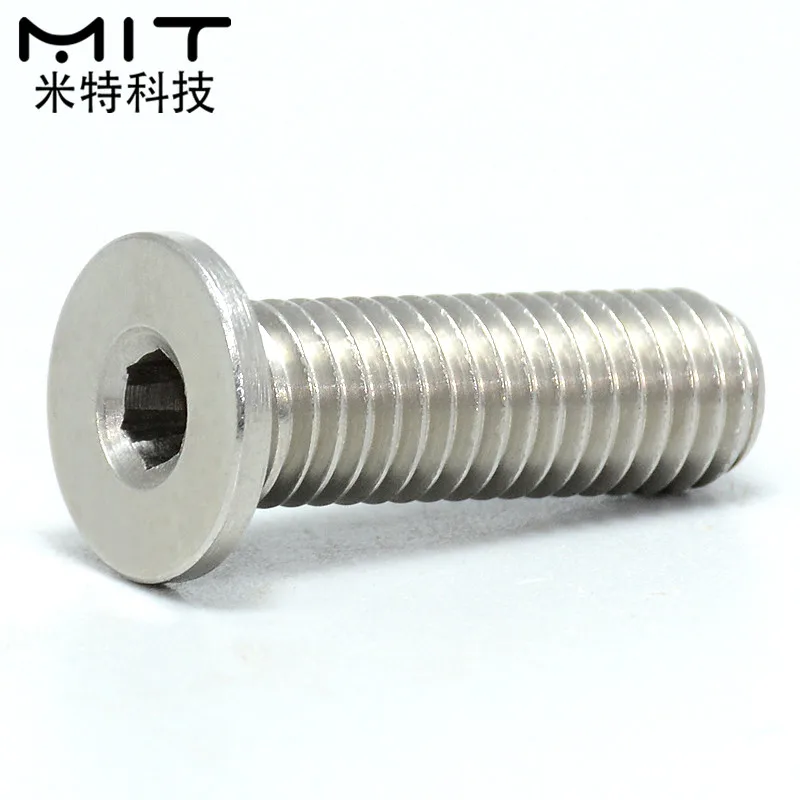 

5pcs 50pcs M4 M5 M6 Stainless Steel Hex Screw Head Flat Countersunk Screw Hex Bolt Machine screw