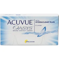Контактные линзы Acuvue Oasys with Hydraclear Plus, 6 шт в упаковке