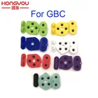 В общей сложности 20 блоков резиновый проводящий кнопки A-B D-Pad для Nintend Game Boy Цвет GBC силиконовый Кондуктивный начать выберите клавиатуры