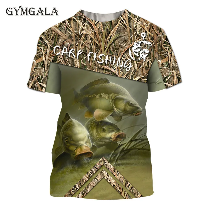 

Carp Fishing 3D Printed T-shirt Boys Short Sleeve Fashion Casual Harajuku T-shirt Summer Streetwear Unisex 2020 T-shirt