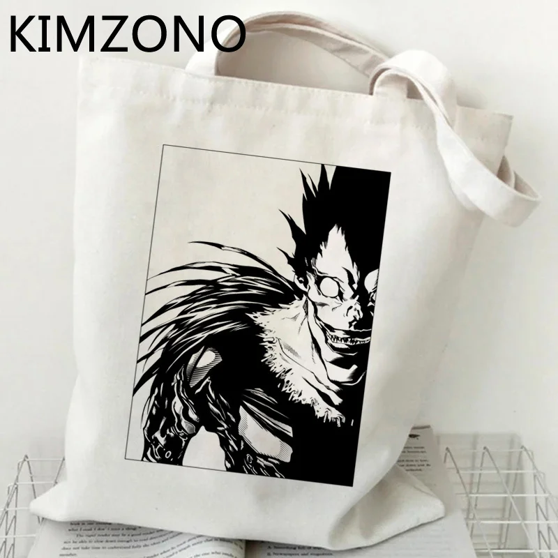 

Death Note shopping bag bolso bolsa shopper eco grocery cotton bag sacola reciclaje boodschappentas reusable grab