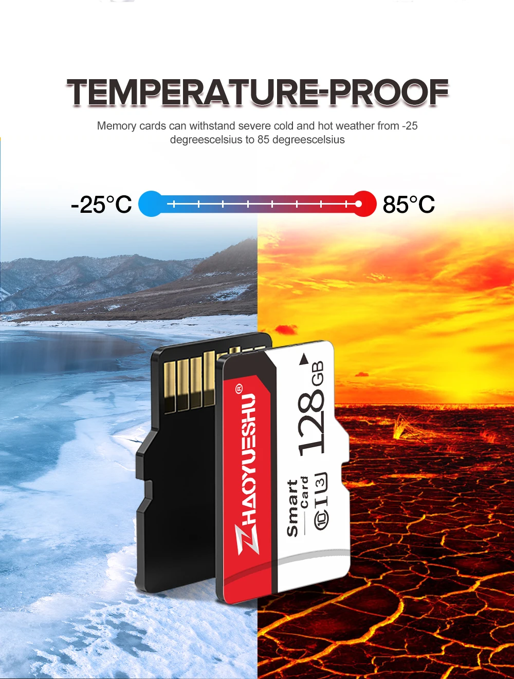 Карта micro SD/TF класса 10, высокоскоростная карта памяти, 128 ГБ, 64 ГБ, 32 ГБ, 16 ГБ, 8 ГБ, флеш-карта для мобильных телефонов и регистраторов вождения
