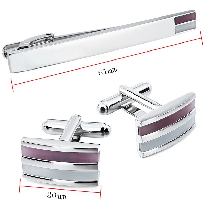 Металлические аксессуары для джентльменов двух цветов рубашек манжетов и