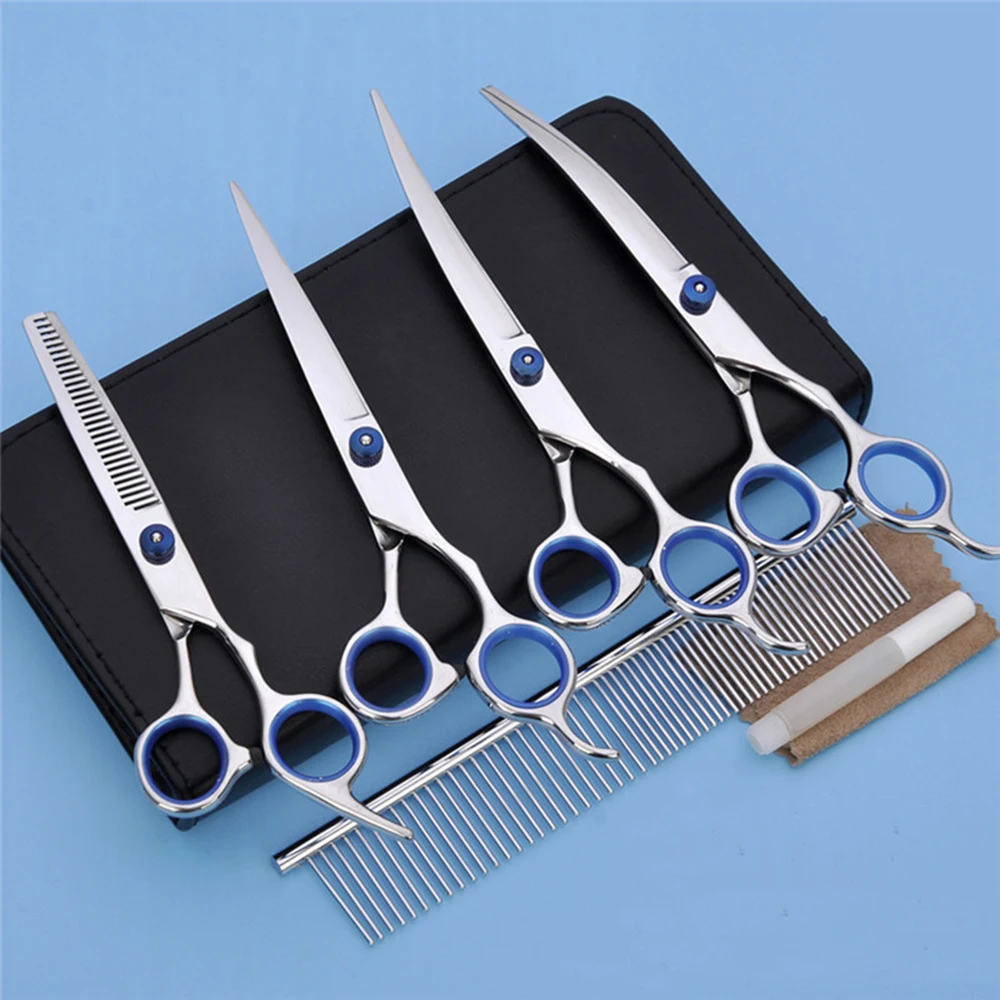 2/5/6 шт. нержавеющая сталь 6/7 дюймов Профессиональные парикмахерские ножницы