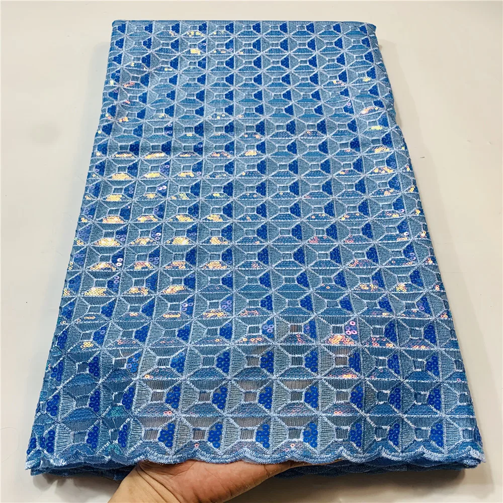 

Sequin Lace Fabric 2021 High Quality Lace with Sequins Nigerian Lace Fabrics for Sewing African French Tulle Lace