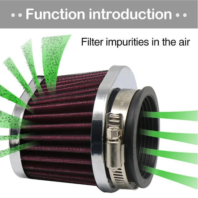 Фильтр для мотоцикла Универсальный Прочный практичный воздушный фильтр скутера