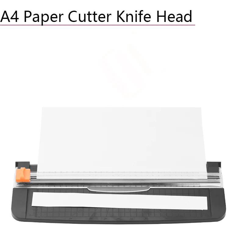 

Резак для бумаги формата А5, А4, Универсальный сменный нож, коврик для резки, триммер, станок, Товары для офиса