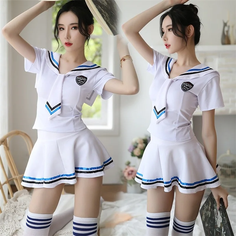 

Sexy and Interesting Clothes Stewardess Policewoman Nightclub Short Skirt Student Dress Role Play Uniform Passion Suit Cosplay