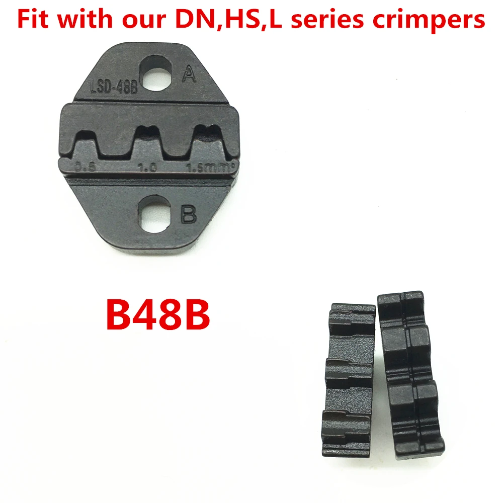 Обжимные штампы B48B набор челюстей для контактных разъемов неизолированные