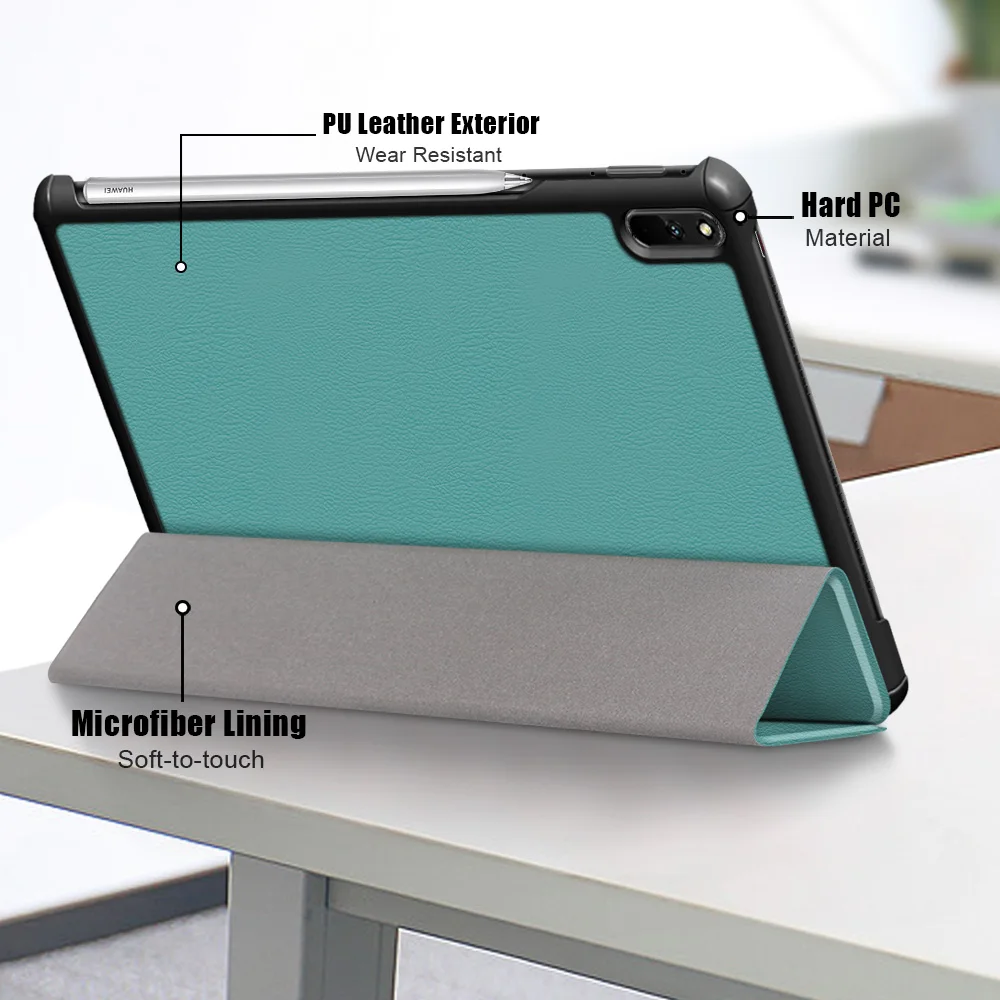 case for huawei matepad 11 inch tabletmagnetic folding stand cover for huawei matepad pro 12 6 inch tablet case free global shipping
