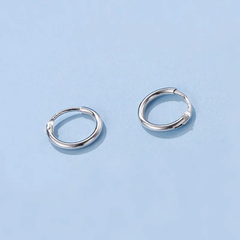 Женские свадебные серьги кольца YIHUGMBO из настоящего серебра 925 пробы элегантные