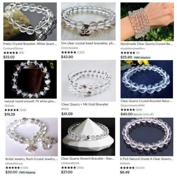 Круглый граненый белый камень кварца из натурального камня бисер для