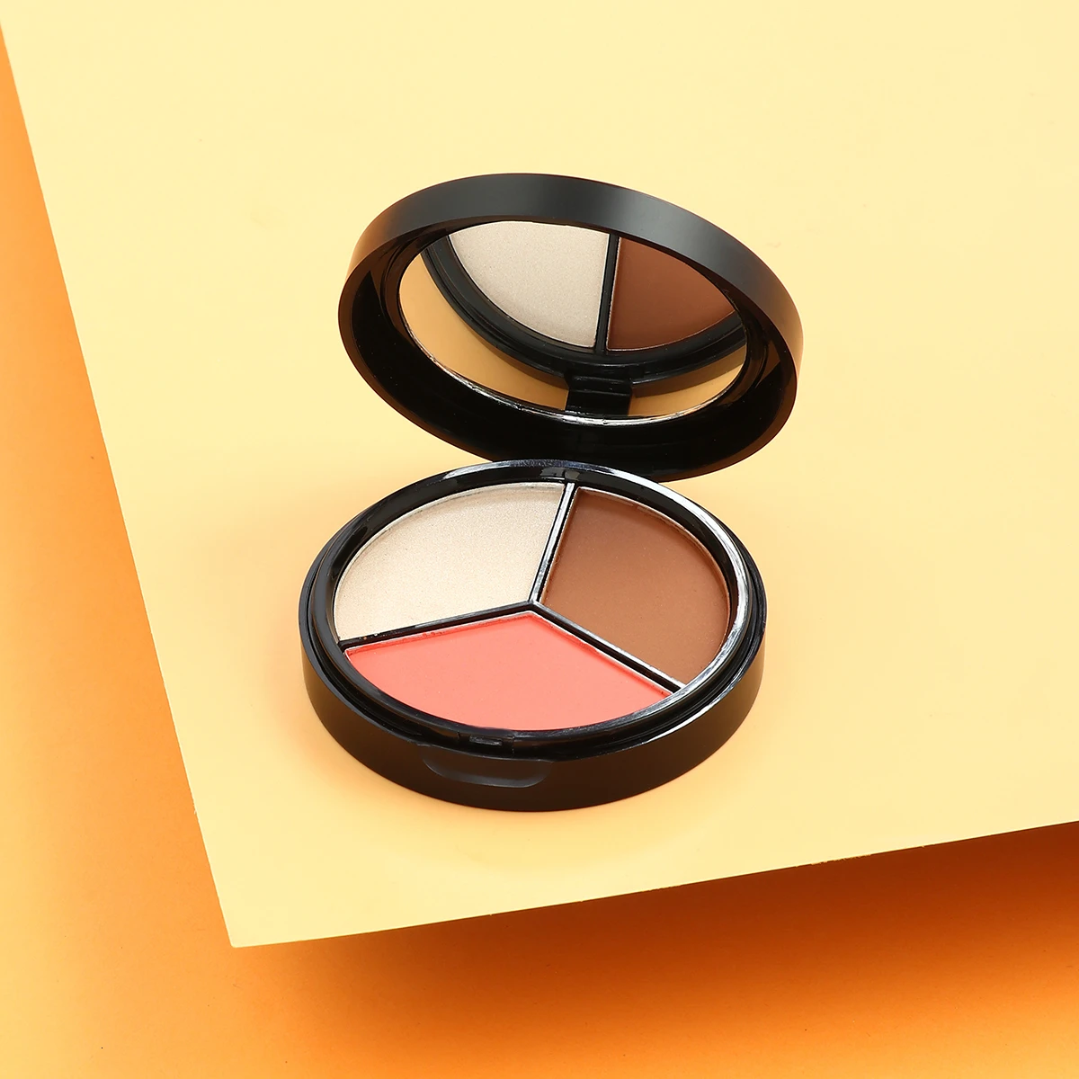 BeautyBigBang 3 цвета пудра для лица хайлайтеры Iluminador бронзатор макияж розовый коричневый Блестящий бронзер Maquillaje палитра контур