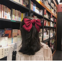 spring summer 2020 hairpin big bowknot girl back spring clip hair accessories