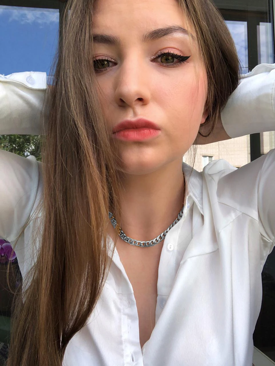 Ошейник из кубинской цепи для мужчин и женщин Крутое ожерелье нержавеющей стали