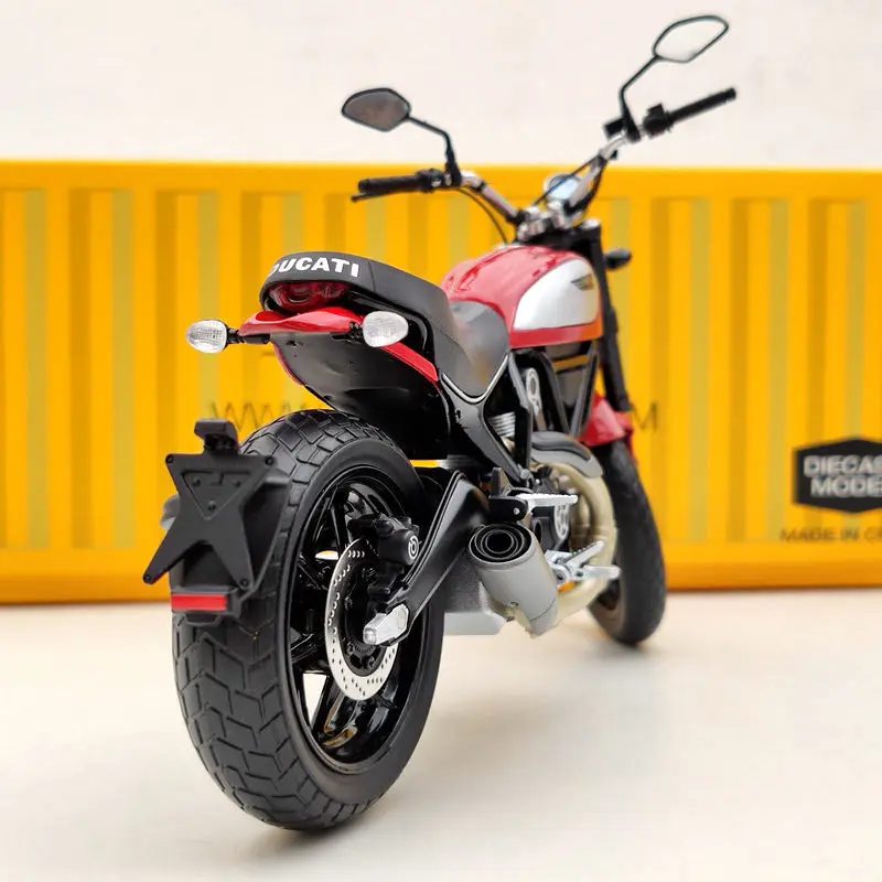 TSM 1/12 для D ~ cati скремблер значок 803CC 2015 Rosso TSMMC004 красный мотоцикл литья под