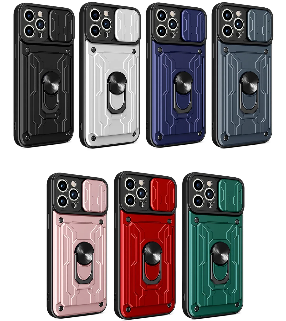 Скрытый защитный чехол со слотом для карт iPhone 14 13 Pro Max 12 11 XR XS MAX 8 7 Plus SE 2020 чехлы с