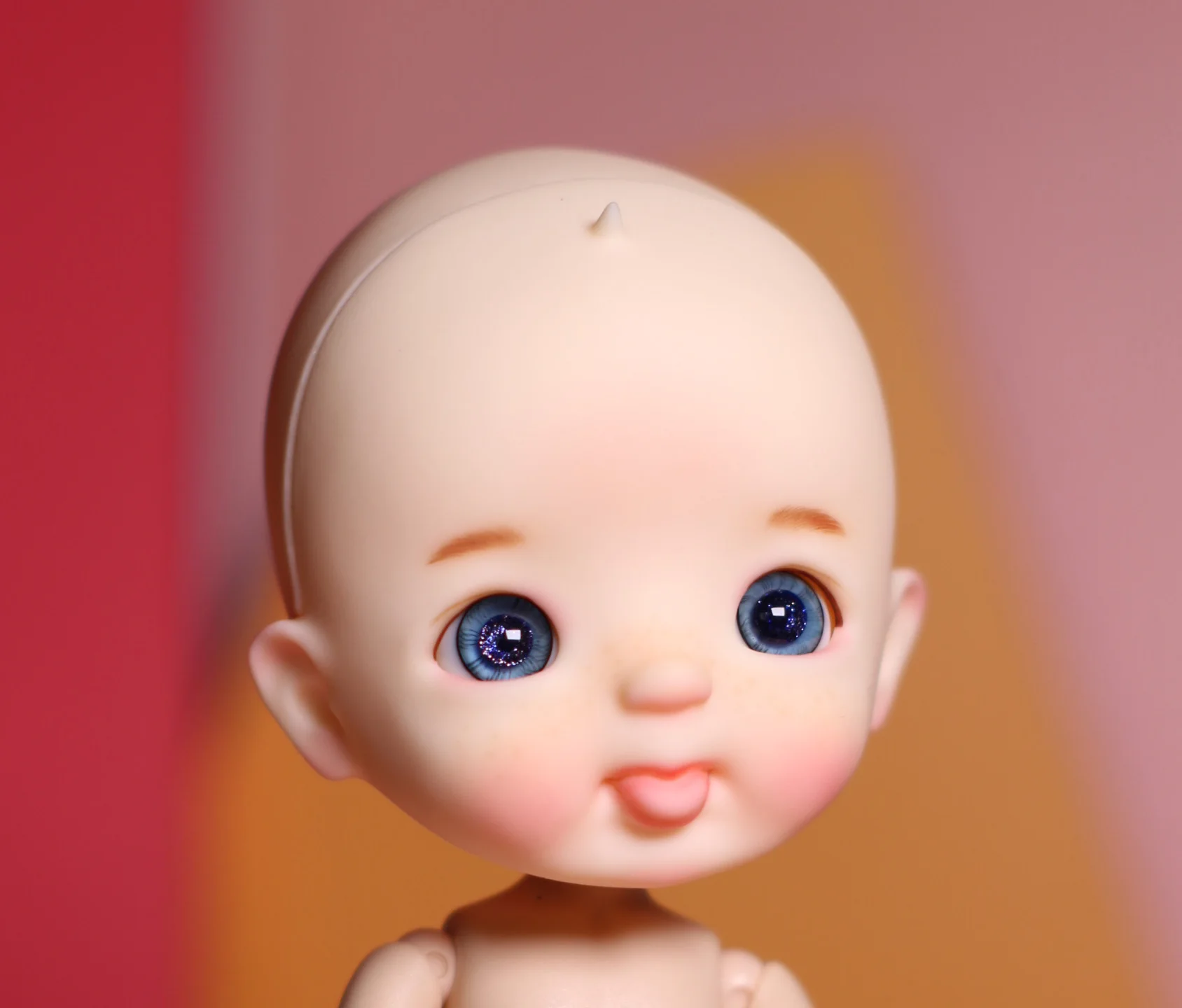 OB11 кукла Tommy 1/12 1/8 bjd детская голова включая кукольную голову и парик одежду обувь