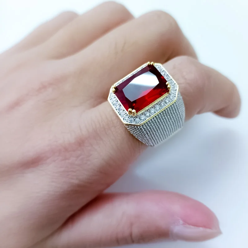 

Wholesale High Quality 316L Stainless Steel for Men and Women Rings Fashion Luxury Brand Wedding Crystal Stone Jewelry Hip Hop