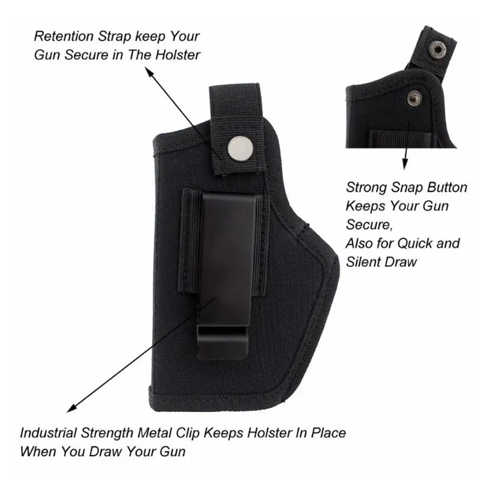 Тактическая левая и правая кобура для пистолета Glock поясная сумка охоты чехол