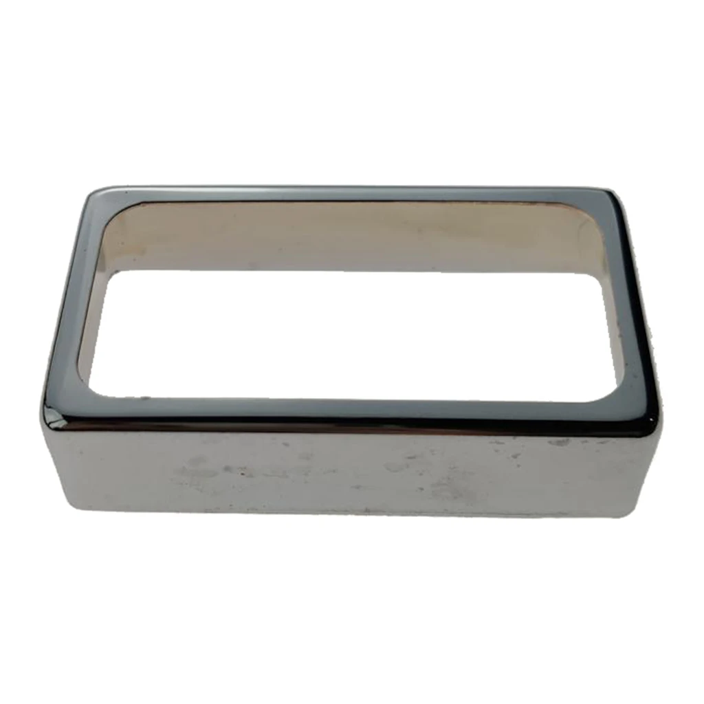 

Brass Humbucker Pickup Cover Open Hole for Electric Guitar Parts Chrome
