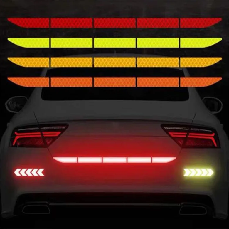 

5pc Car Styling Car Trunk Reflective Sticker Accessories for Jaguar XF XFL XE XJ XJL F-Pace F pace fpace X761 XJ6 XKR XK8 X320
