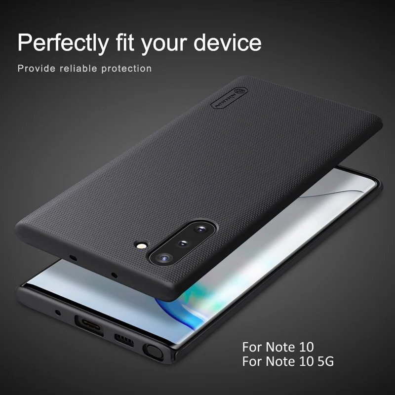 Nillkin матовый защитный чехол для samsung Galaxy Note 10 Plus Жесткий пластиковый Чехол Note10