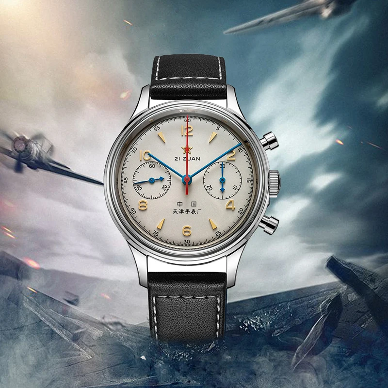 

Original Seagull pilot watches mens 2021 top brand luxury explorer seiko automatic mechanical military watches for mens 1963