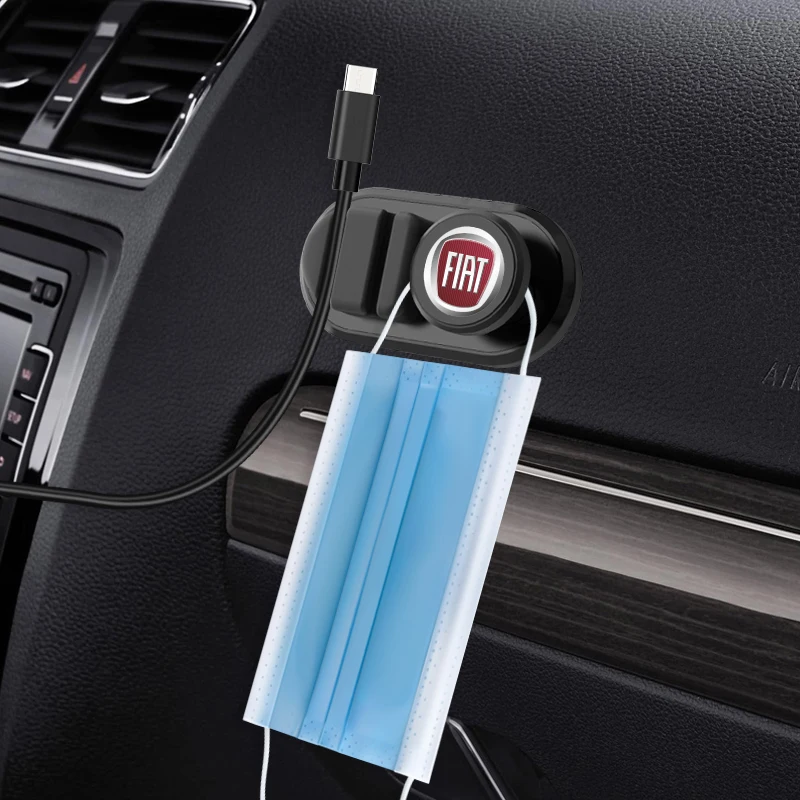 Автомобильный крючок органайзер для хранения USB кабеля наушников ключей