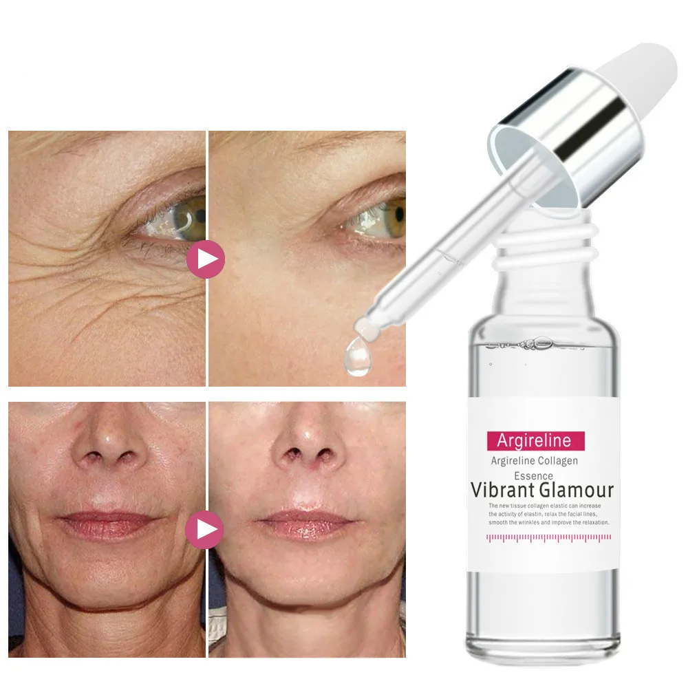 

15ml Argireline collagen Six Peptides Anti Wrinkle Serum For The Face Skin Care Products Anti-aging Face Serum Drop Shipping
