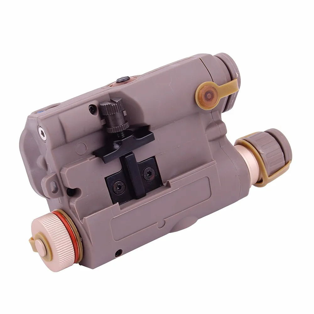 Тактический страйкбол AN/PEQ-15 красный точечный лазерный чехол для аккумулятора