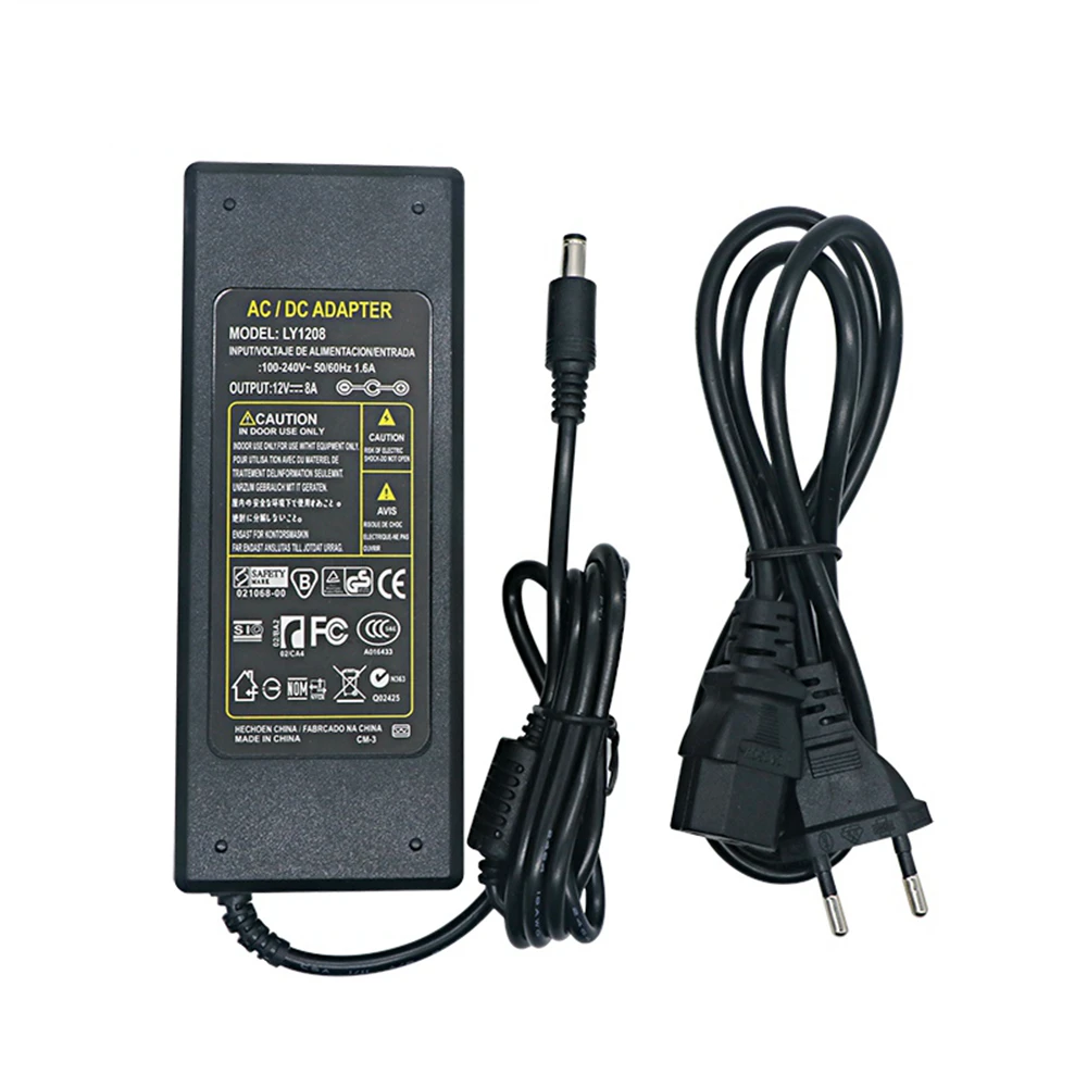 

SZYOUMY 12V 8A 60W источник питания для светодиодной ленты 5050 2835 5630 светодиодный модульный трансформатор освещения для светодиодных элементов 20 шт...