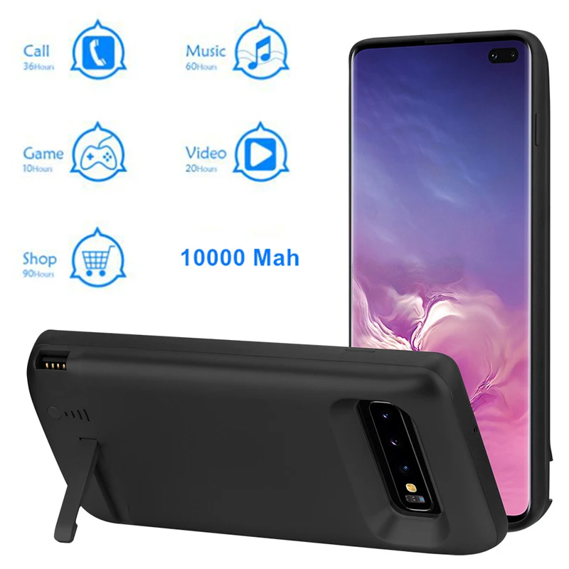 10000mah battery case for samsung galaxy s8 s8 plus s9 s10 s10e note 8 9 10 s20 plus s21 note 20 ultra power bank charger case free global shipping