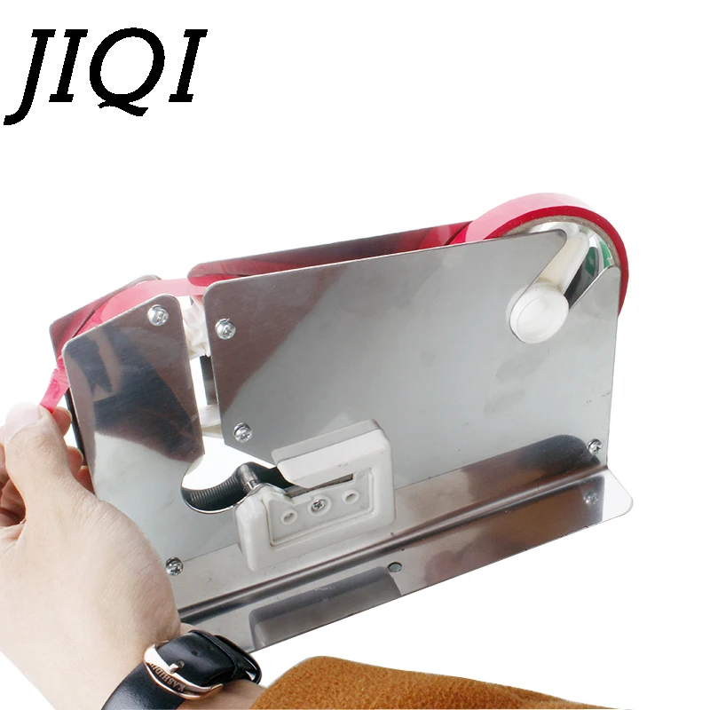 JIQI лента из нержавеющей стали диспенсер для резки пластиковая сумка
