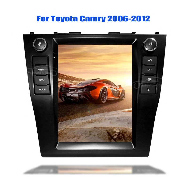 Автомобильный видеорегистратор с сенсорным экраном в стиле Tesla для Toyota Camry 2006 2011