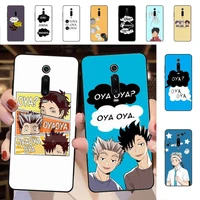 yndfcnb cute japan anime oya haikyuu phone case for redmi 5 6 7 8 9 a 5plus k20 4x 6 cover