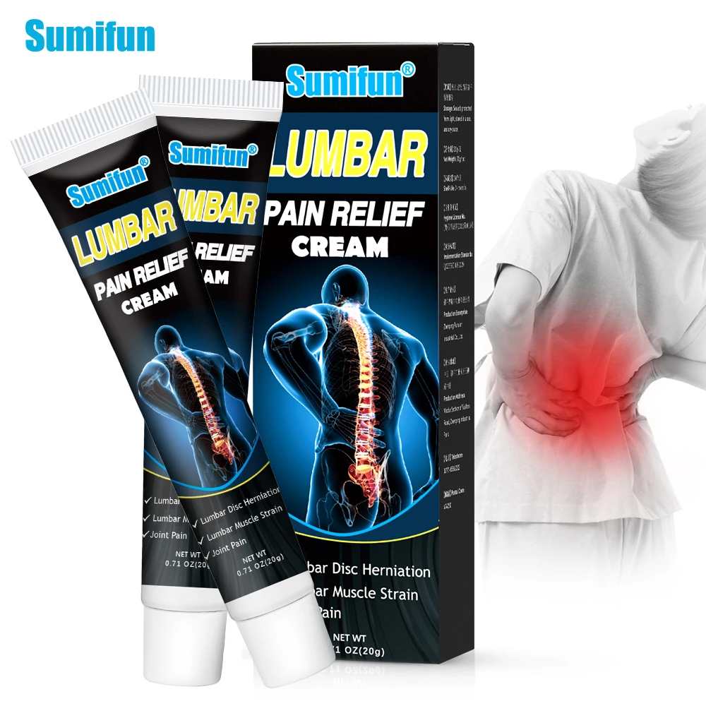 

Sumifun Back Analgesic Cream Rheumatism Arthritis Joint Lumbar Ache Plaster Muscle Soreness Neck Stiff Swelling Pain Relief Oil