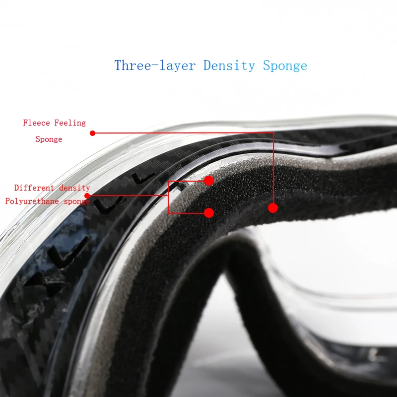 Прозрачные защитные очки CK Tech ветрозащитное стекло защита от пыли для езды на