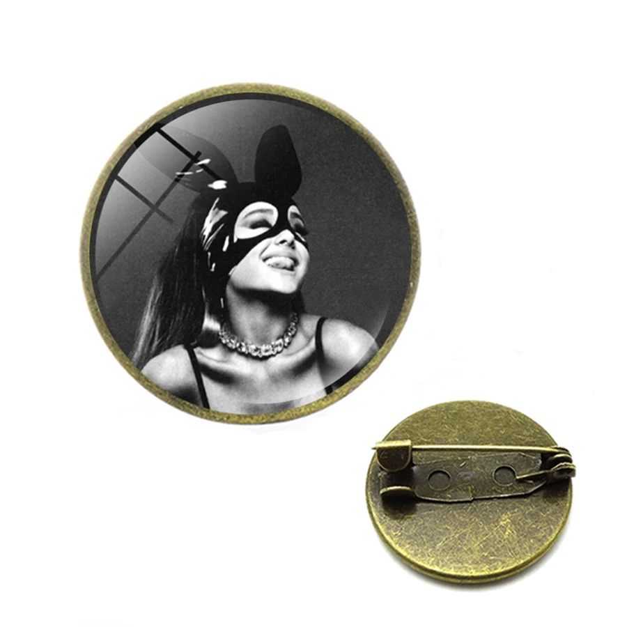 Броши Ариана Гранде 7 колец музыкальные сувениры для поклонников суперзвезд