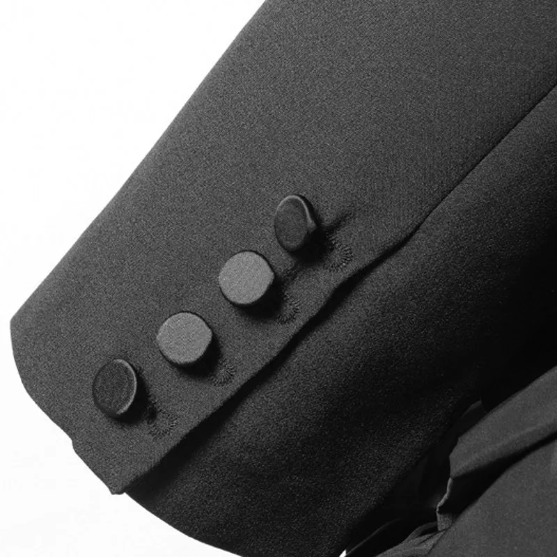 

New Design Blazer Elegantes Mujer Long Sleeve Patchwork Asymmetrical Office Ladies Single Button Slim Fit Female Suit Jackets