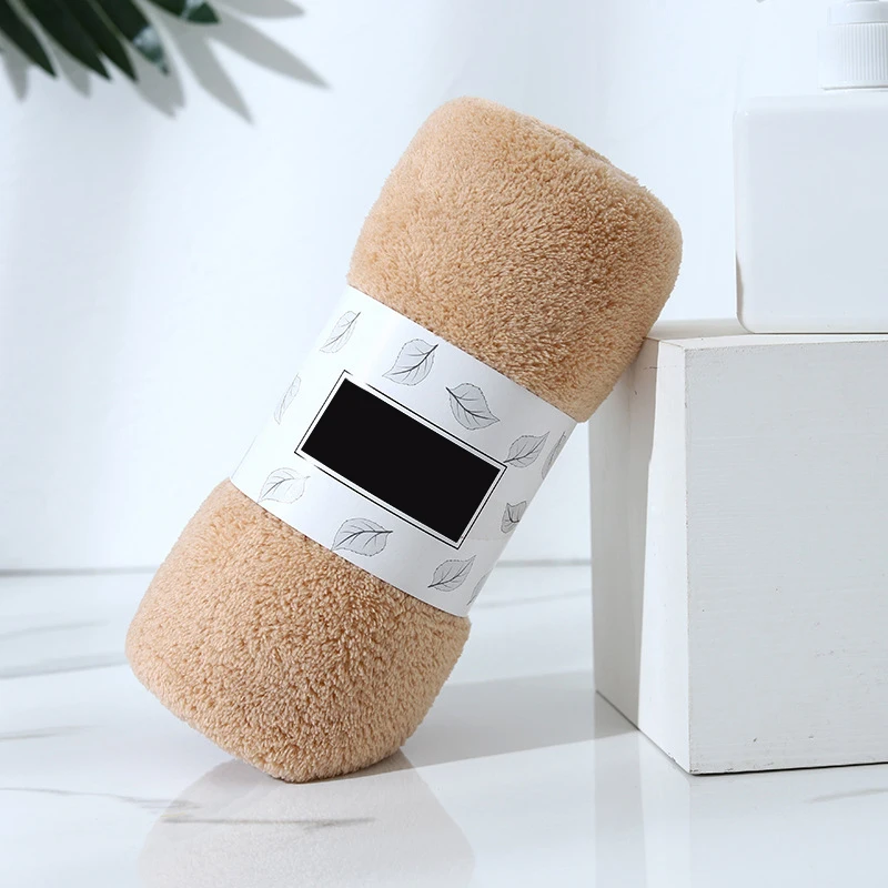 Новое популярное мягкое флисовое полотенце 30*60 см Хорошо Впитывающее банное для