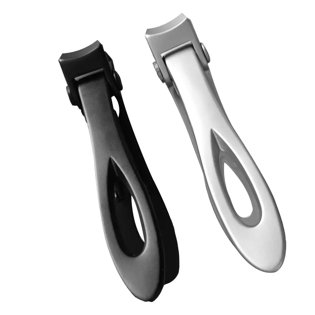 

Professional Nail Clippers Stainless Steel Wide Jaw Opening Manicure Fingernail Cutter Thick Hard Ingrown Toenail Scissors tools