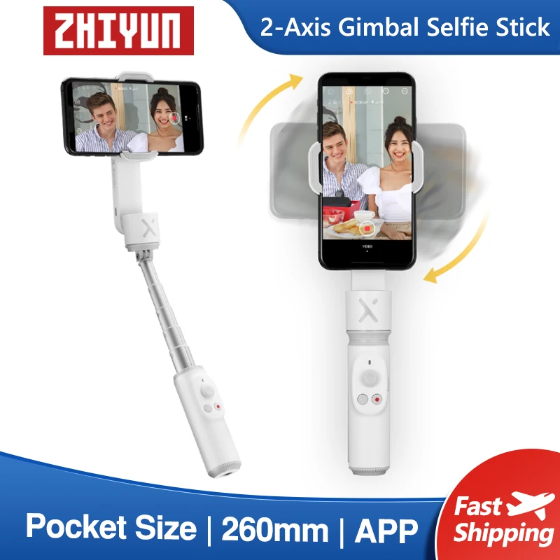 ZHIYUN официальный SMOOTH X Gimbal Palo селфи палка монопод для телефона ручной стабилизатор