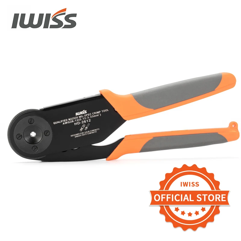 IWISS HD 2612 обжимные клещи авиации изоляционный контактный зажим для четырех