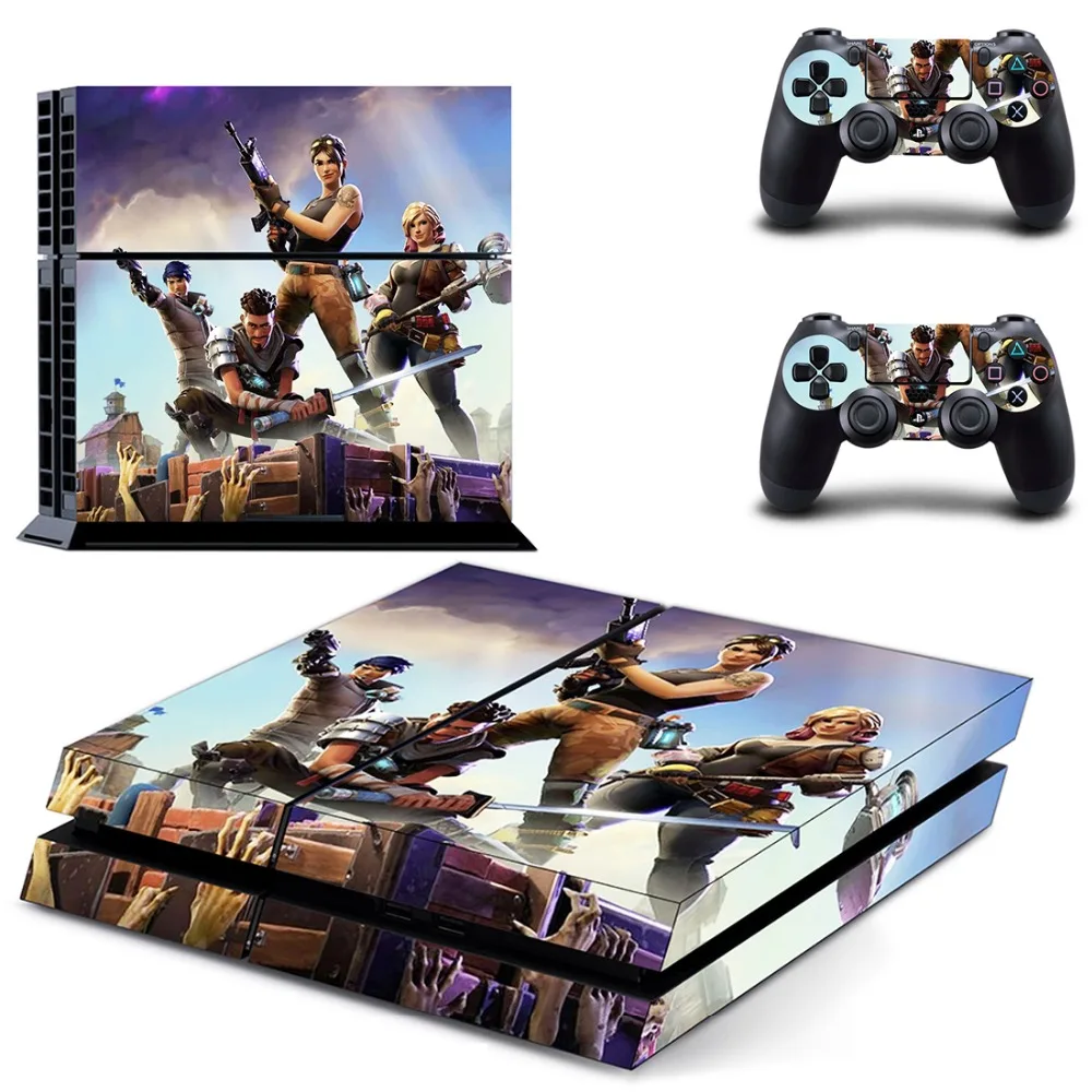 PS4 кожи наклейка виниловая для sony Playstation 4 консоли и 2 контроллера PS4 кожи стикер