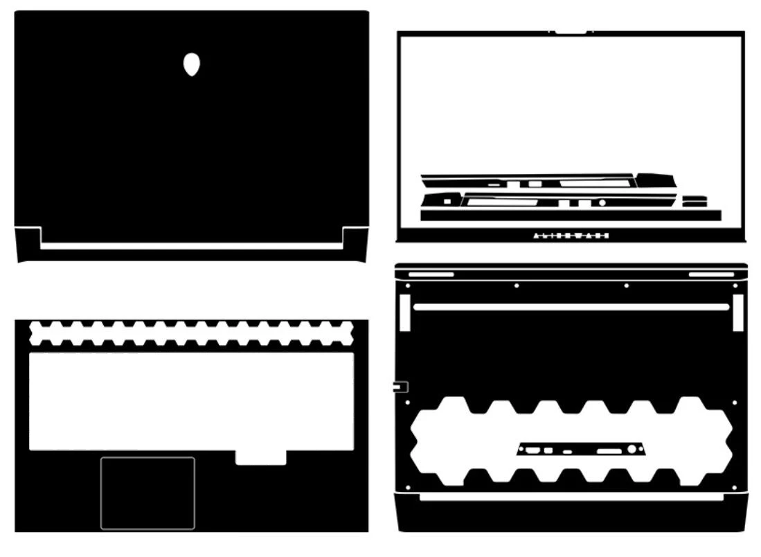 Кожаная/углеродная волоконная Виниловая наклейка для ноутбука Защитная пленка