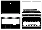 Кожанаяуглеродная волоконная Виниловая наклейка для ноутбука Защитная пленка для версии Alienware M17 R4 2021 со стандартной клавиатурой