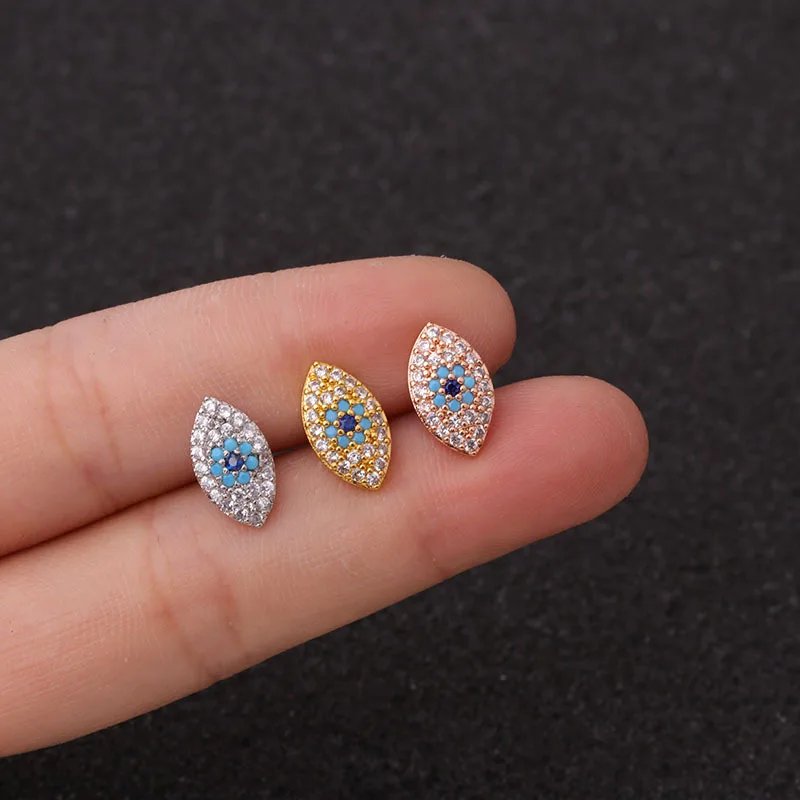 Женские и мужские серьги гвоздики с совами золотистые/Серебристые богемные