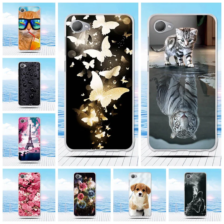 ТПУ чехол для HTC Desire 12 5 дюйма мягкий Ультратонкий силиконовый сотового телефона с